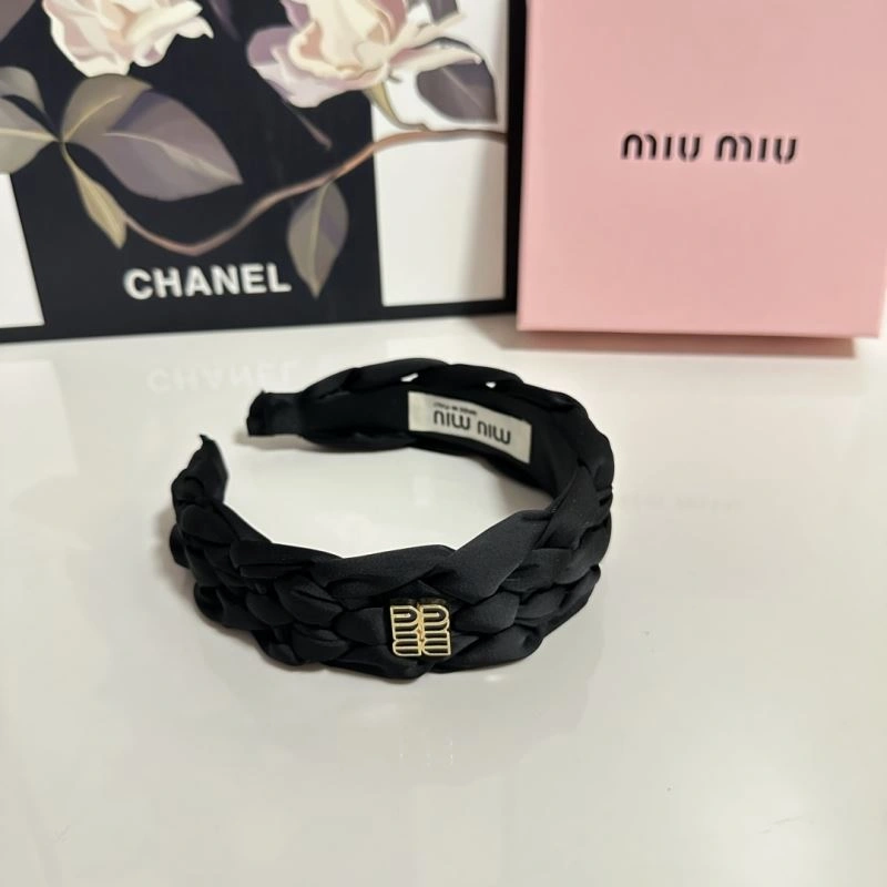 Sleek Miu Miu Hair Hoop 264036