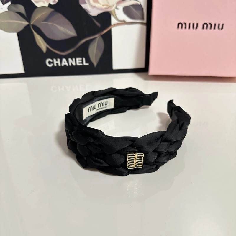 Sleek Miu Miu Hair Hoop 264036