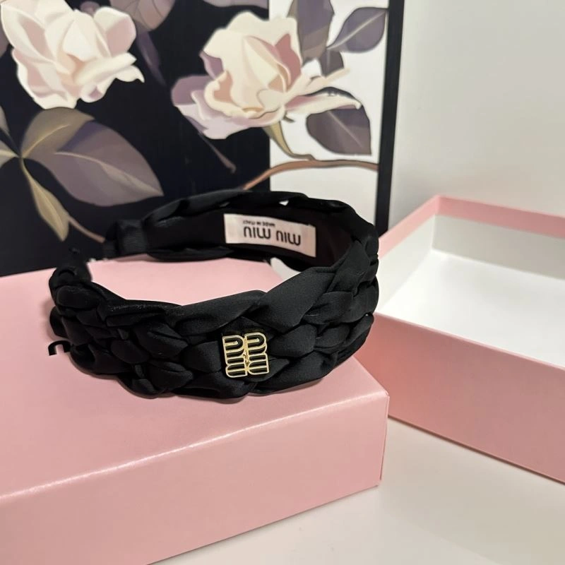 Sleek Miu Miu Hair Hoop 264036