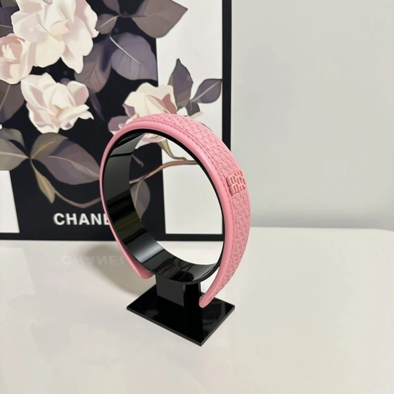 Breathable Miu Miu Hair Hoop 264040
