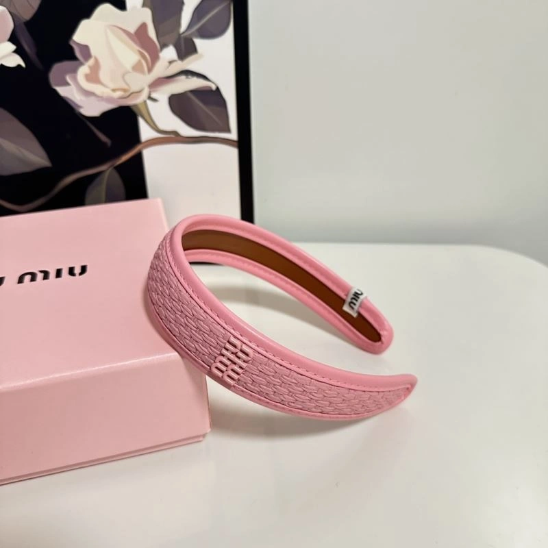 Breathable Miu Miu Hair Hoop 264040