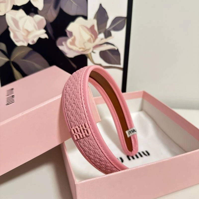 Breathable Miu Miu Hair Hoop 264040