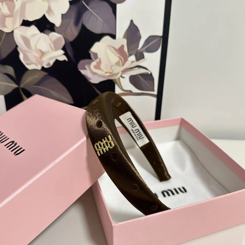 Refined Miu Miu Hair Hoop 264028