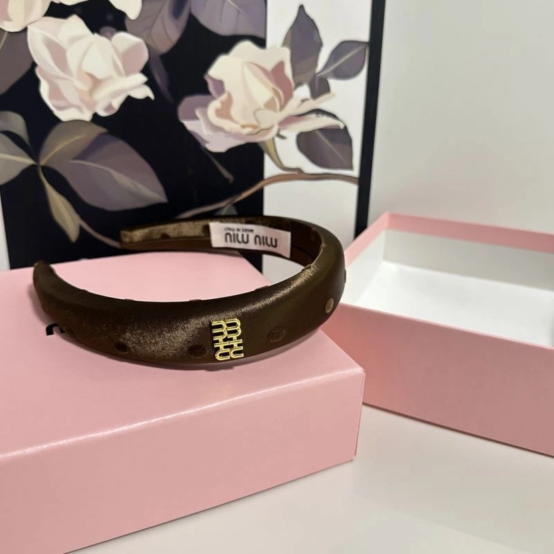 Refined Miu Miu Hair Hoop 264028