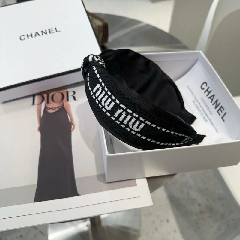 Tailored Miu Miu Hair Hoop 264025