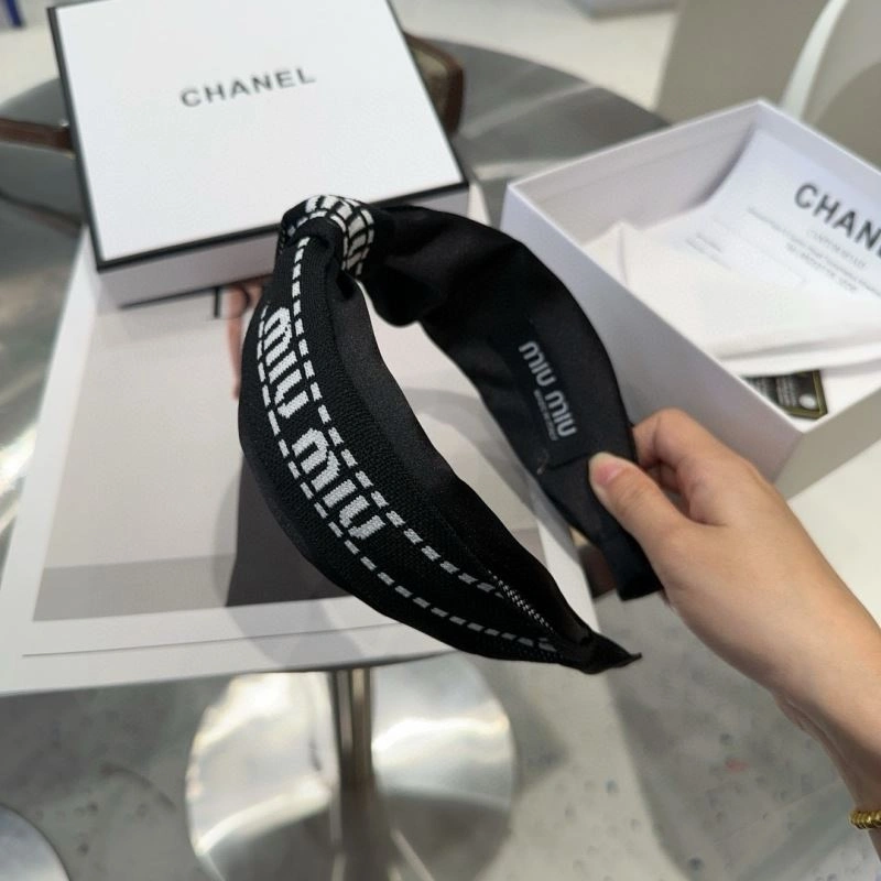 Tailored Miu Miu Hair Hoop 264025