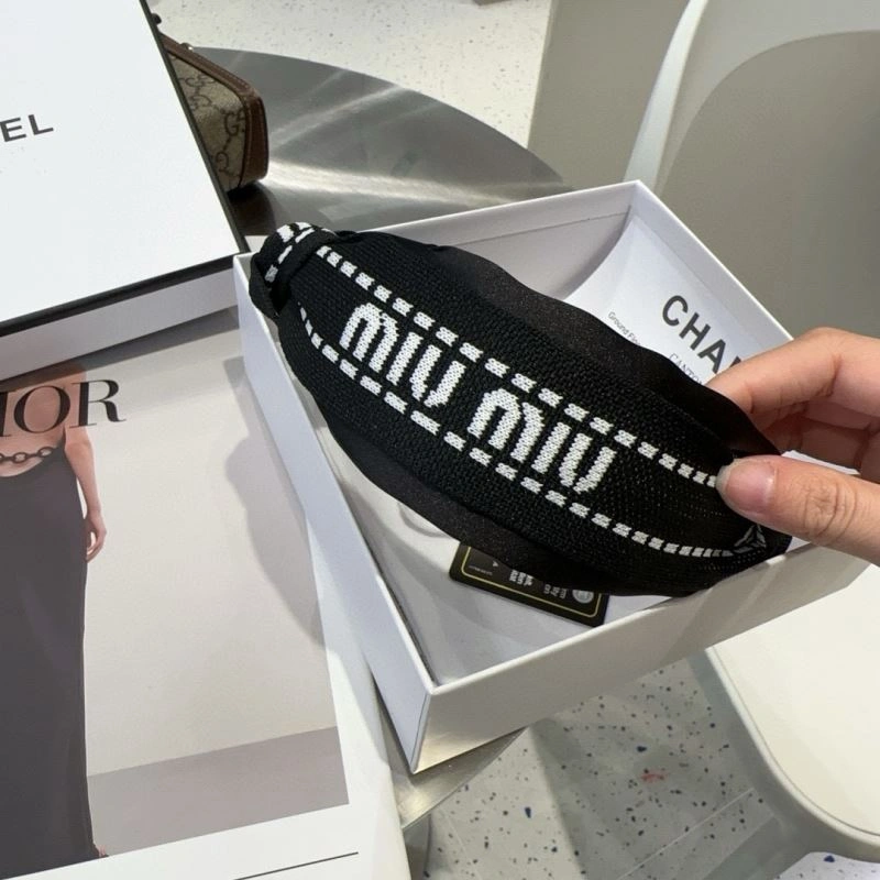 Tailored Miu Miu Hair Hoop 264025