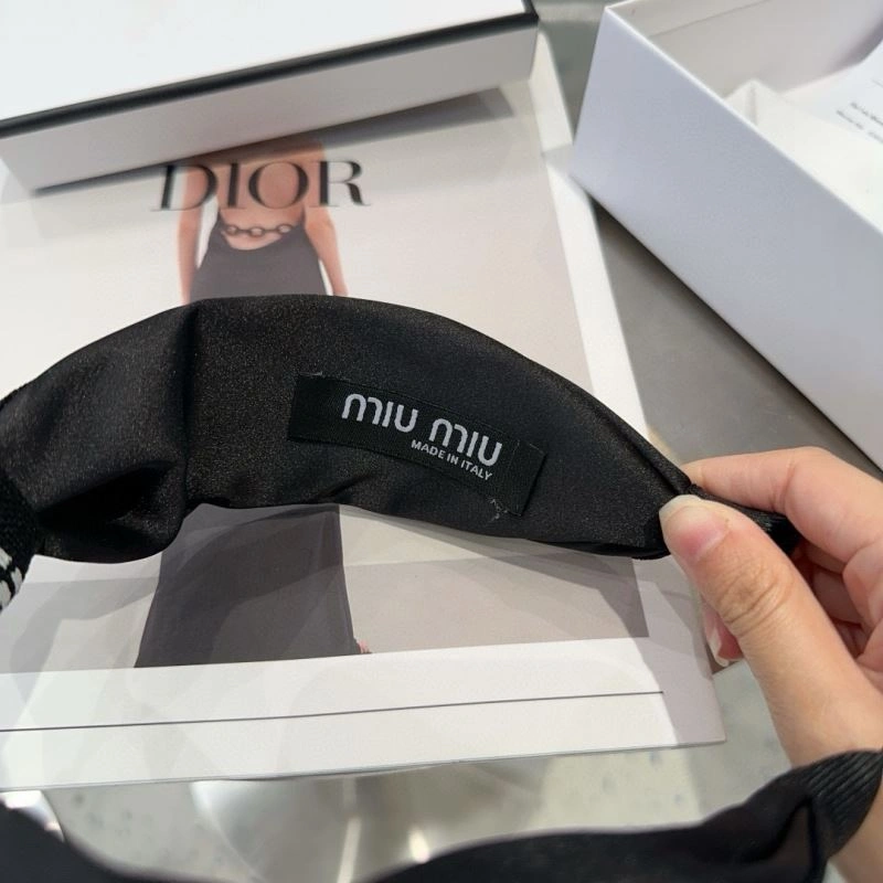 Tailored Miu Miu Hair Hoop 264025