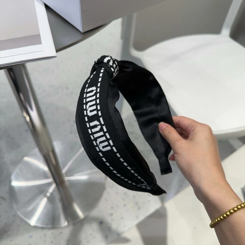 Tailored Miu Miu Hair Hoop 264025