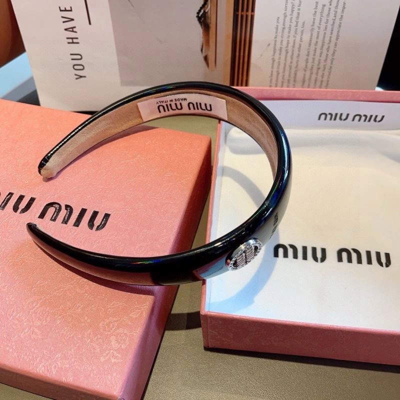 Miu Miu Hair Hoop Unisex 264019