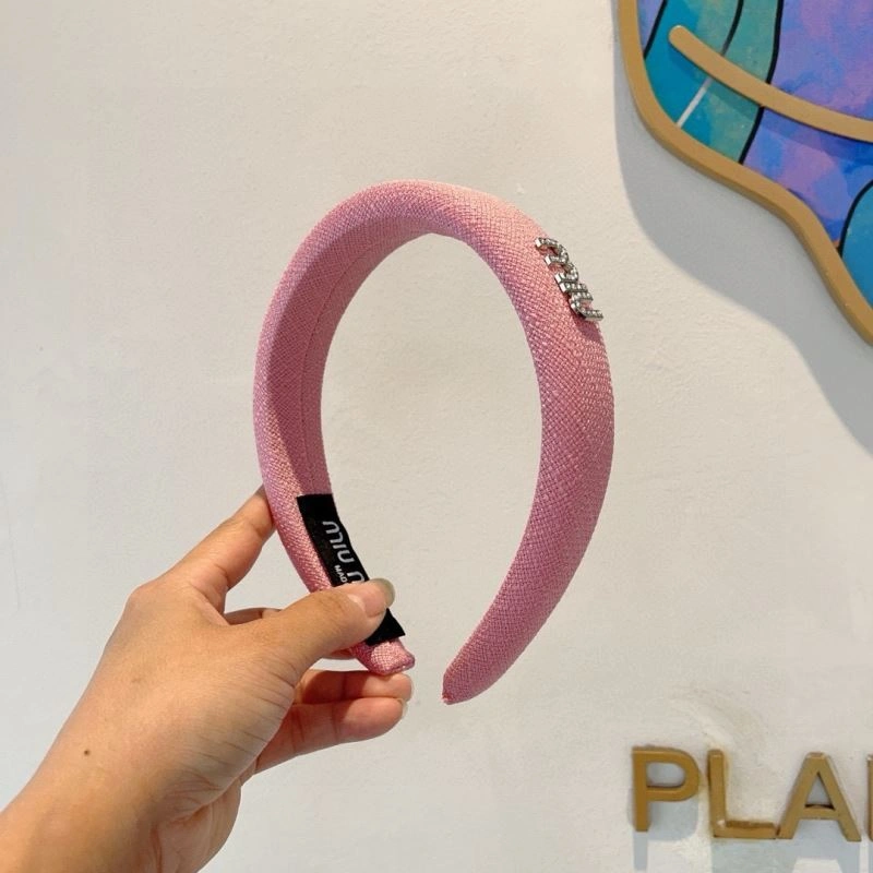 Trendsetting Miu Miu Hair Hoop 264023