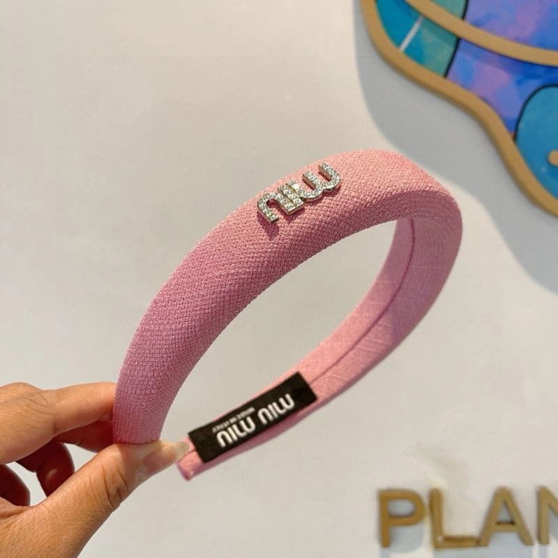 Trendsetting Miu Miu Hair Hoop 264023
