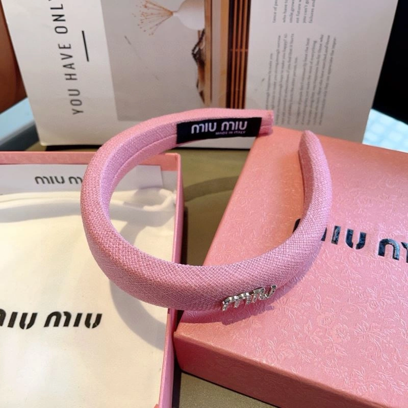 Trendsetting Miu Miu Hair Hoop 264023