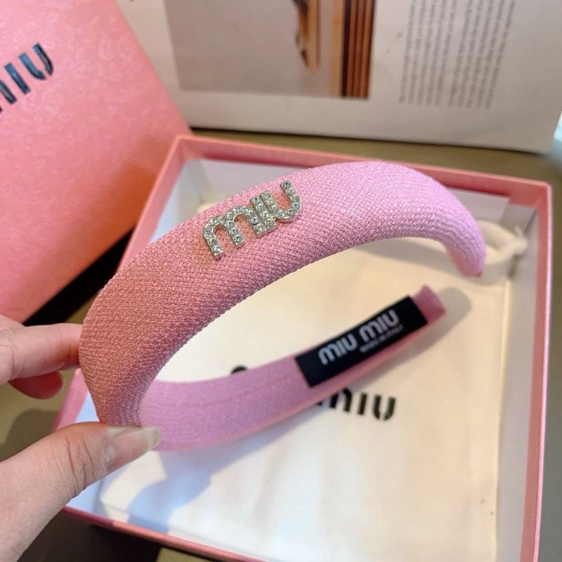 Trendsetting Miu Miu Hair Hoop 264023