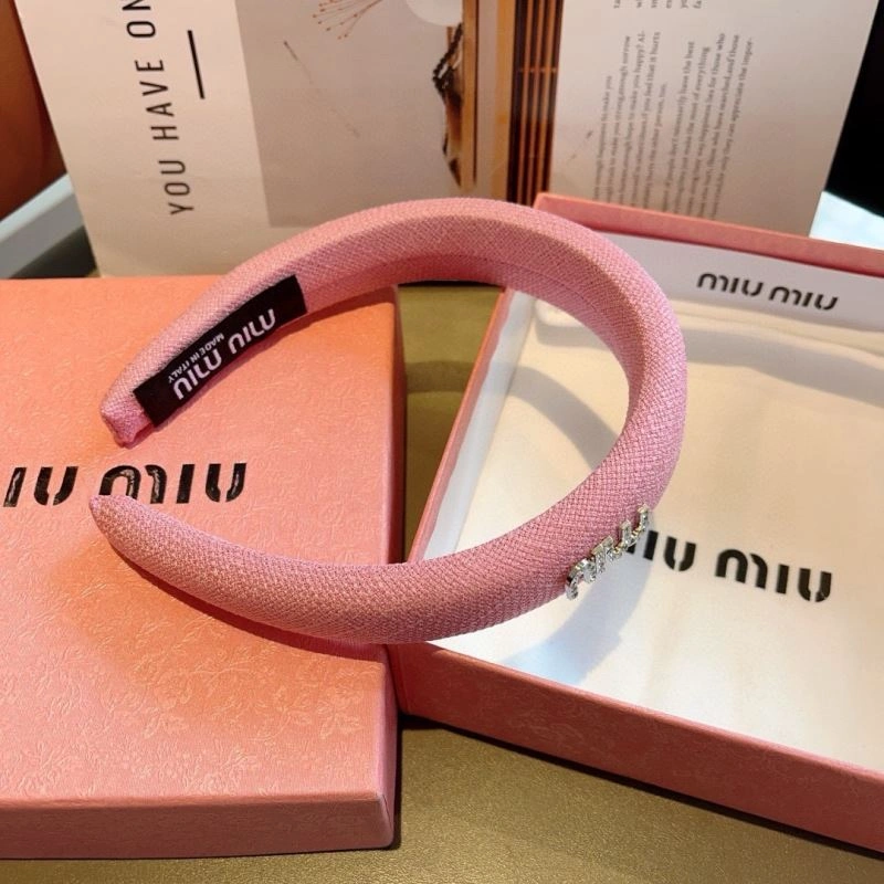 Trendsetting Miu Miu Hair Hoop 264023