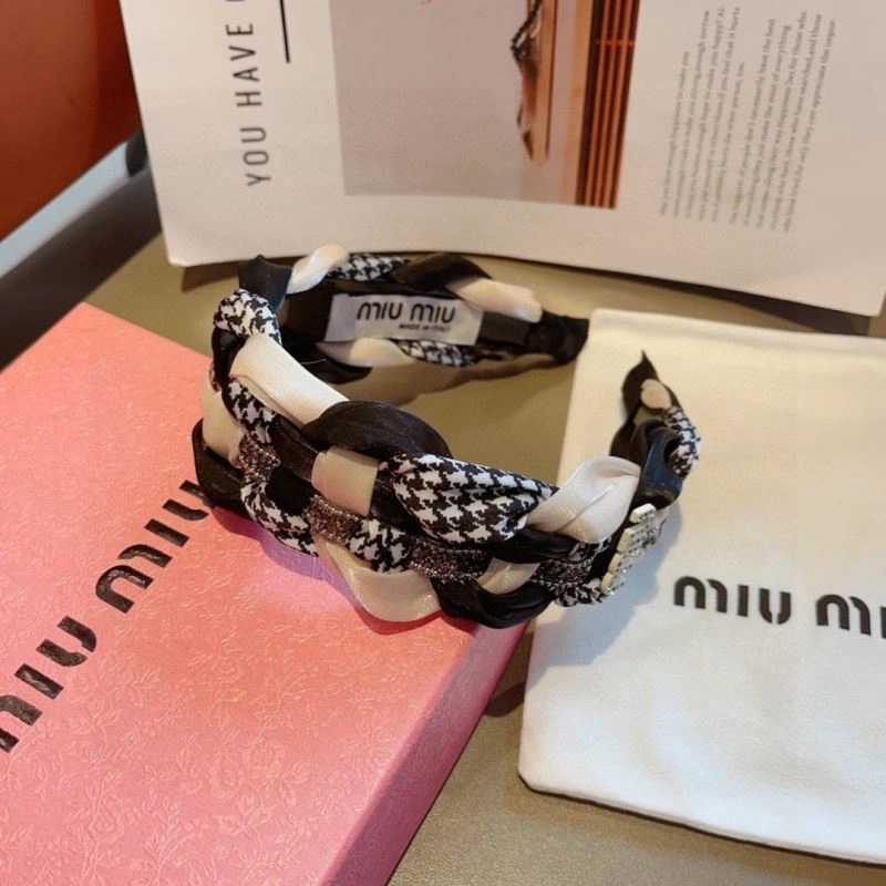Miu Miu Hair Hoop Minimalist 264015