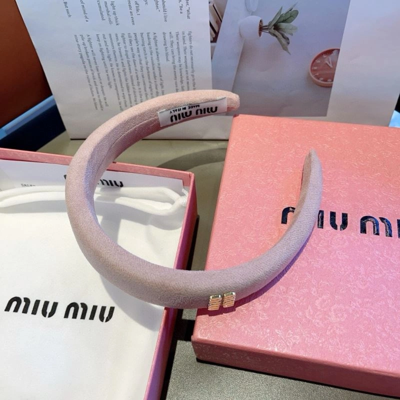 RelaxedFit Miu Miu Hair Hoop 264004