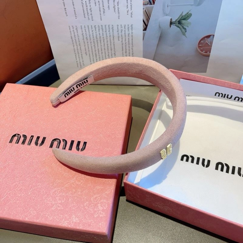 RelaxedFit Miu Miu Hair Hoop 264004