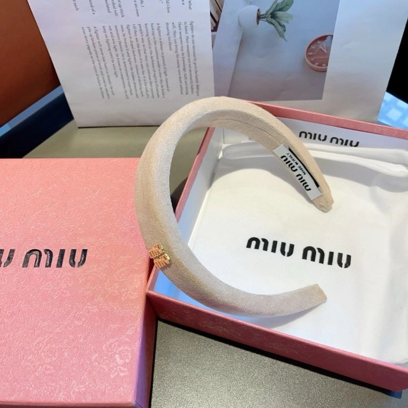 Tailored Miu Miu Hair Hoop 264002