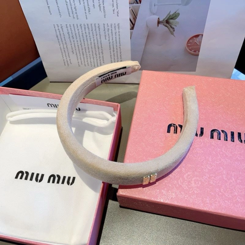 Tailored Miu Miu Hair Hoop 264002