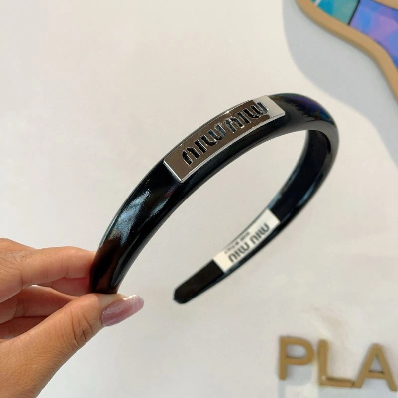 Trendsetting Miu Miu Hair Hoop 263998