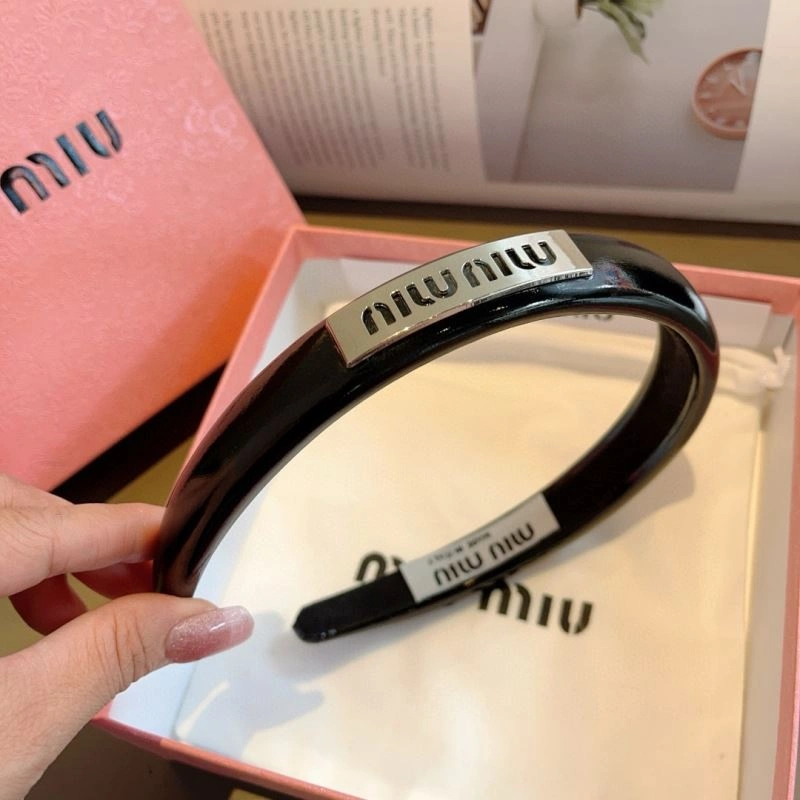 Trendsetting Miu Miu Hair Hoop 263998