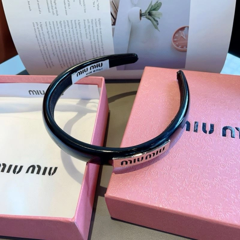 Trendsetting Miu Miu Hair Hoop 263998