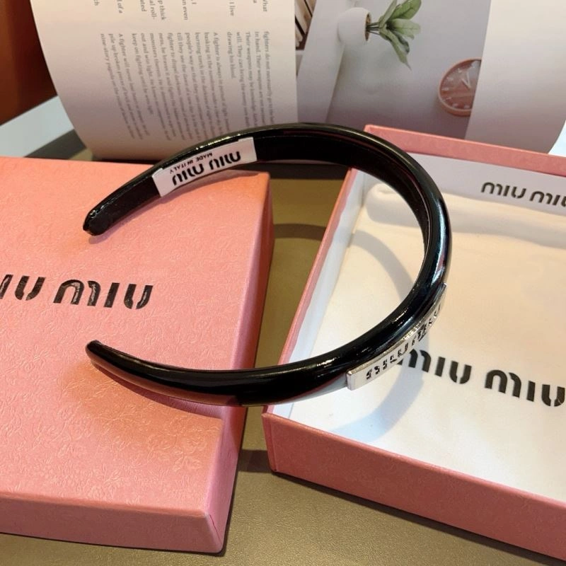 Trendsetting Miu Miu Hair Hoop 263998