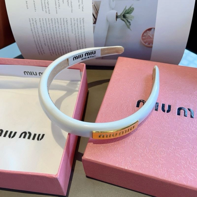 Miu Miu Hair Hoop Minimalist 263997