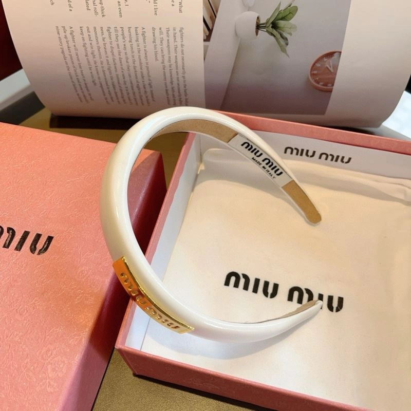 Miu Miu Hair Hoop Minimalist 263997