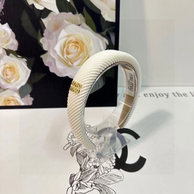 Miu Miu Hair Hoop ZipUp 263987