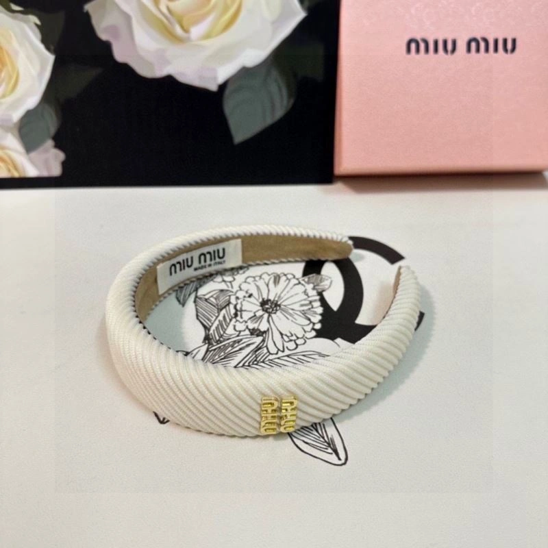 Miu Miu Hair Hoop ZipUp 263987