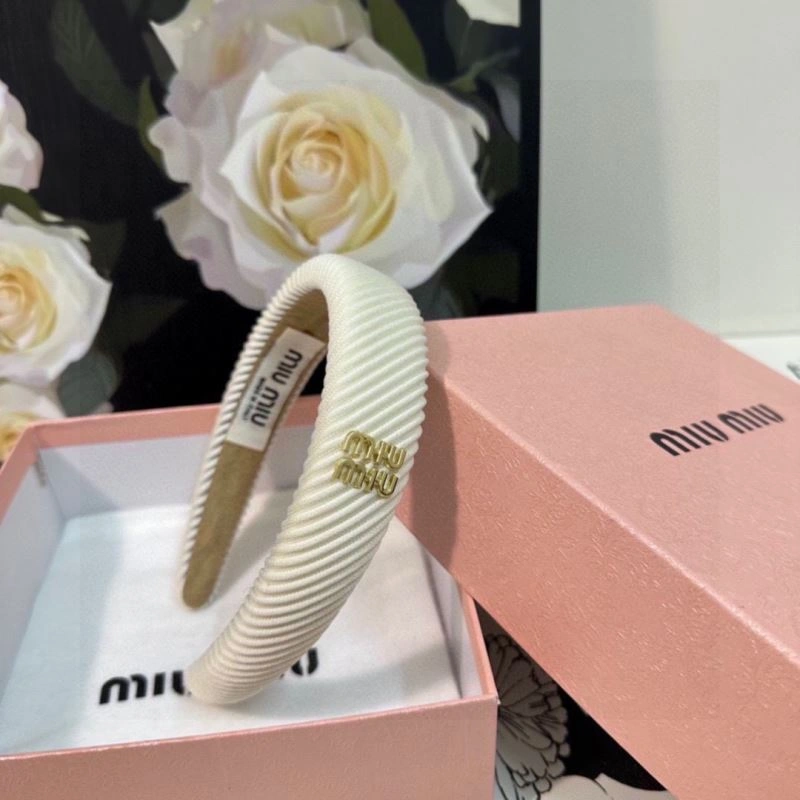 Miu Miu Hair Hoop ZipUp 263987
