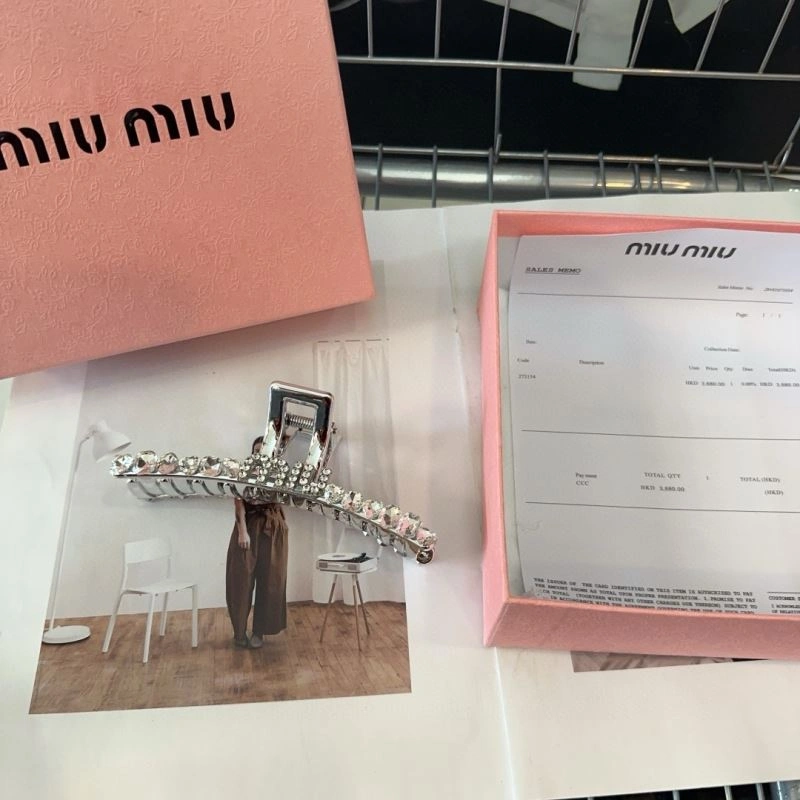 RelaxedFit Miu Miu Hair Hoop 263968