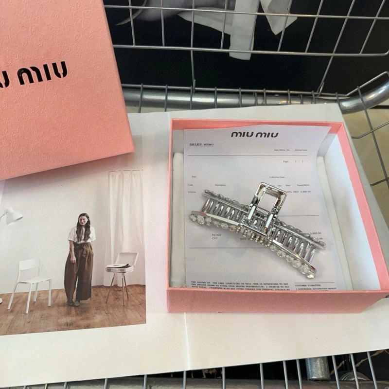 RelaxedFit Miu Miu Hair Hoop 263968