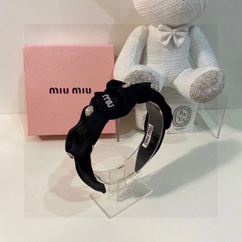 Functional Miu Miu Hair Hoop 263953