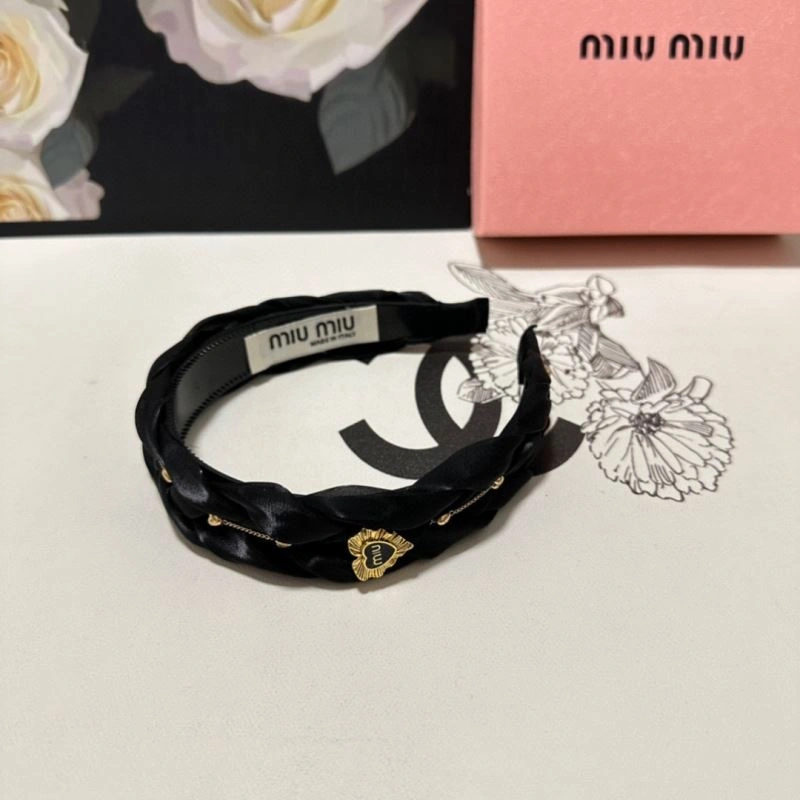 Miu Miu Hair Hoop SmoothTexture 263941