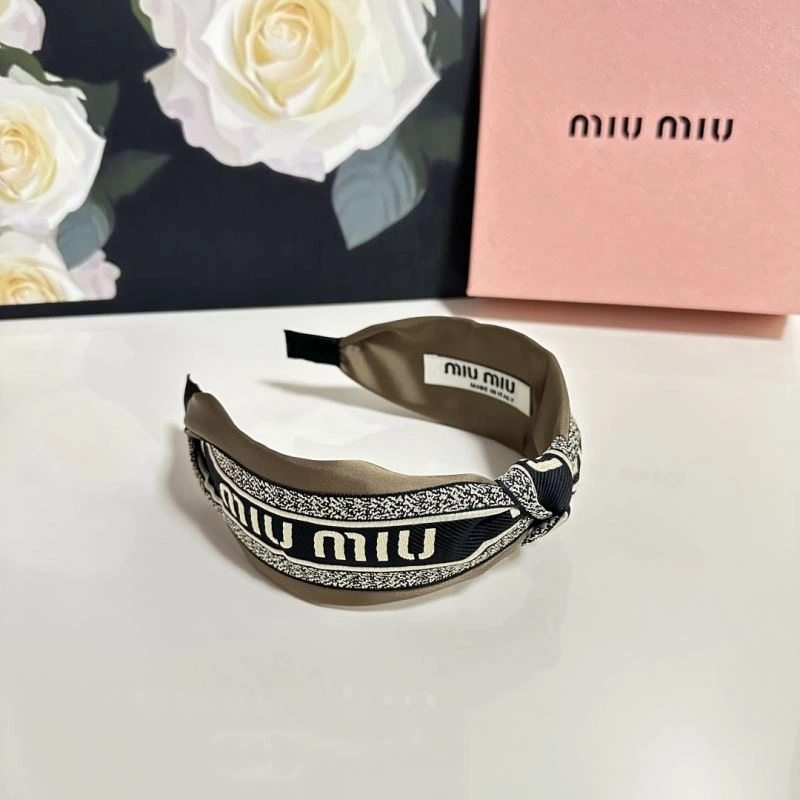 Bold Miu Miu Hair Hoop 263947