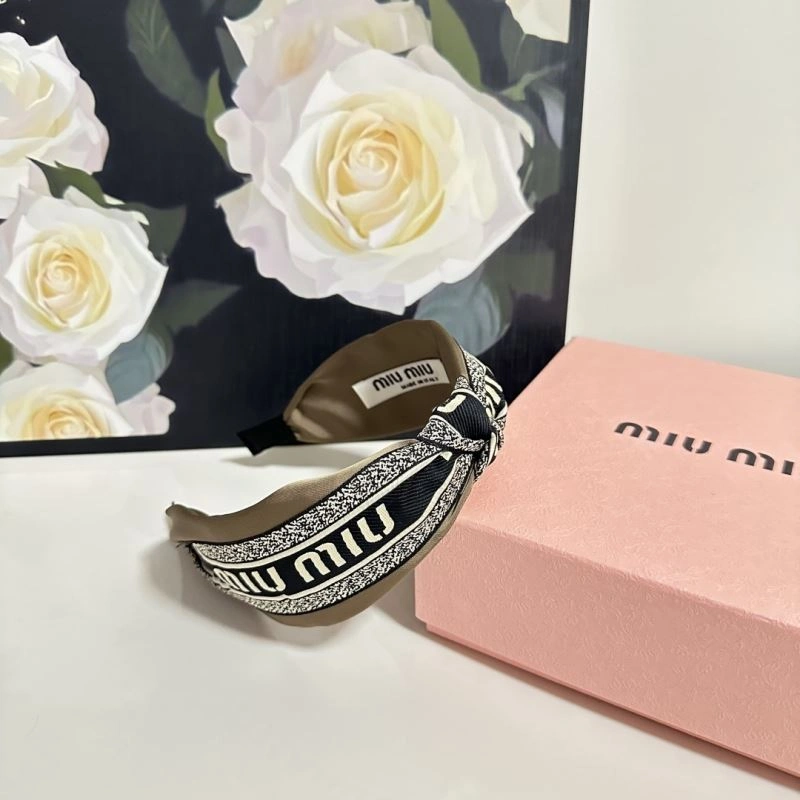Bold Miu Miu Hair Hoop 263947