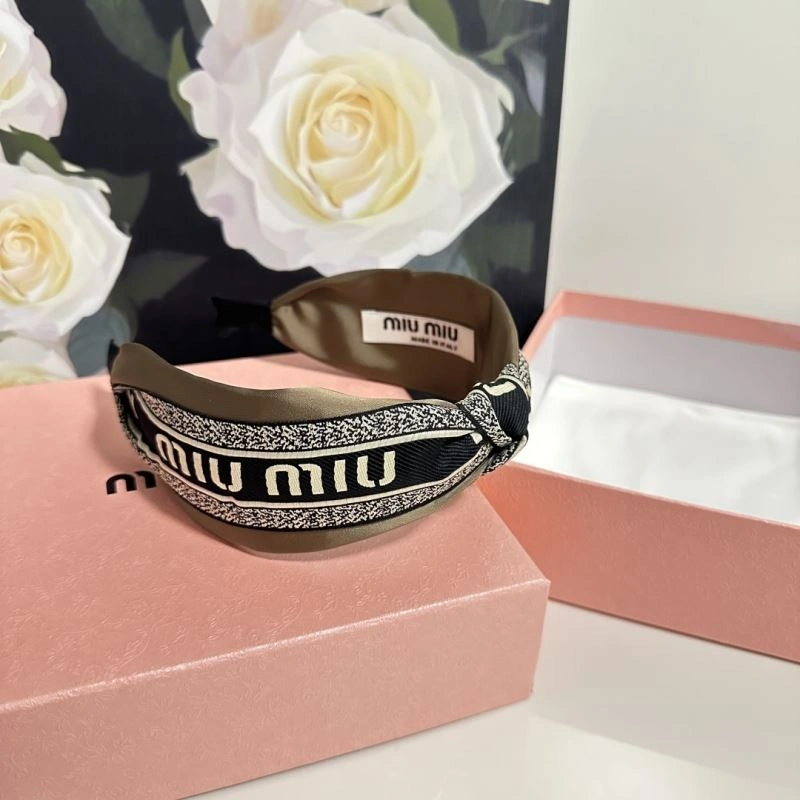 Bold Miu Miu Hair Hoop 263947