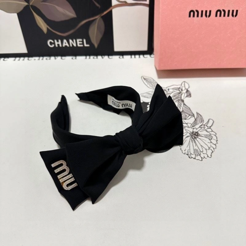 Practical Miu Miu Hair Hoop 263926