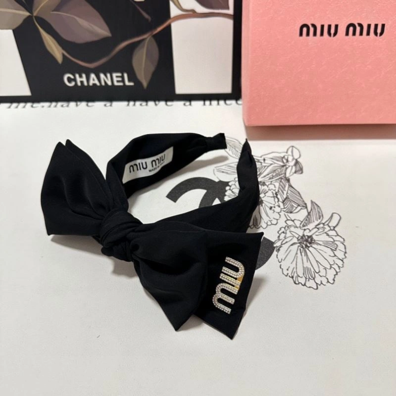 Practical Miu Miu Hair Hoop 263926