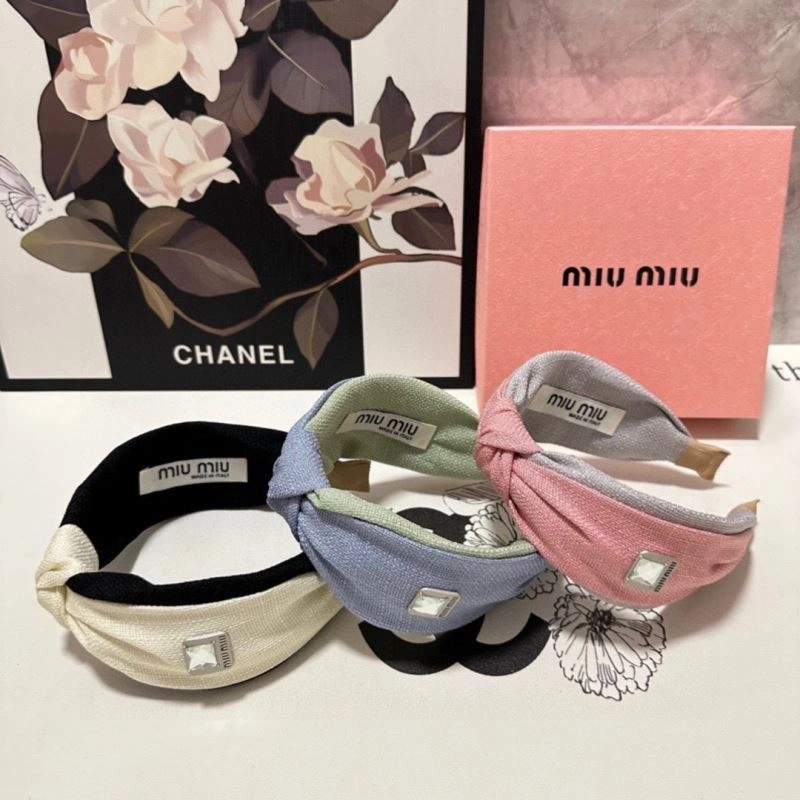Miu Miu Hair Hoop Classic 263951
