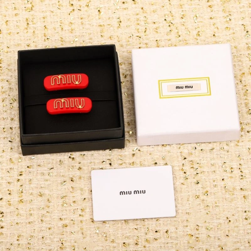 Sleek Miu Miu Hairpins 213853