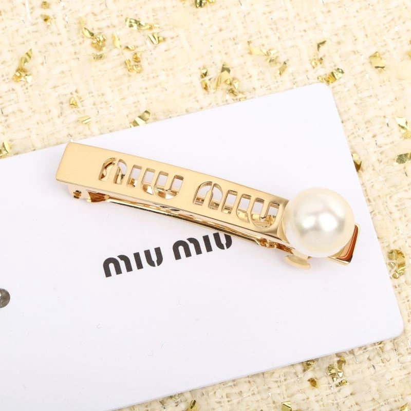 OdorResistant Miu Miu Hairpins 213413