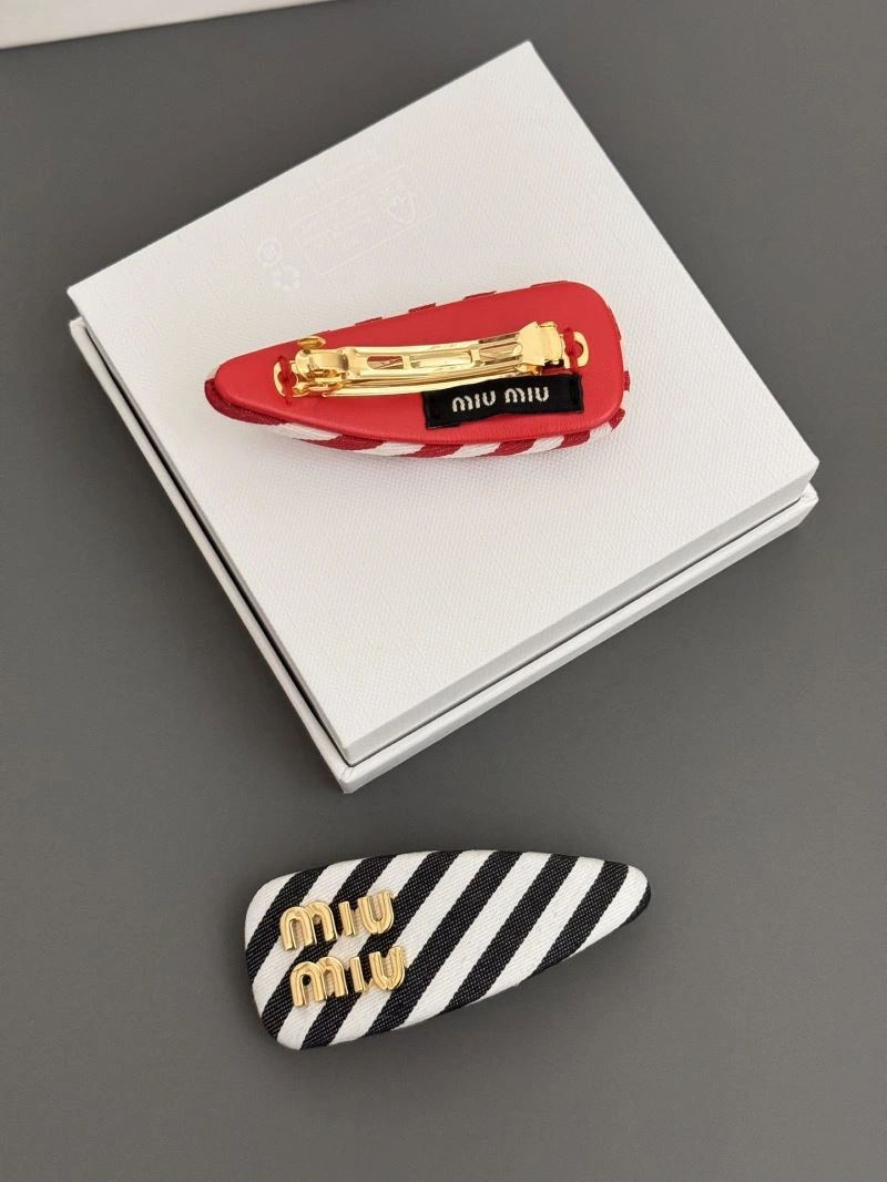 Modern Miu Miu Hairpins 213423