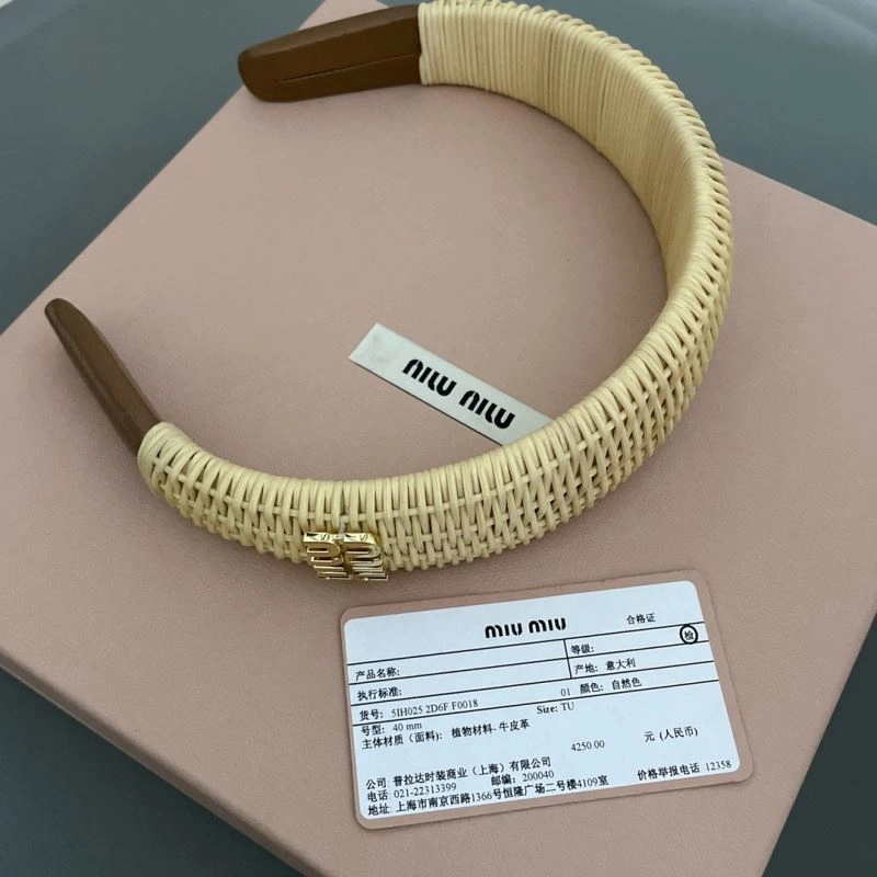 Timeless Miu Miu Hairpins 214178