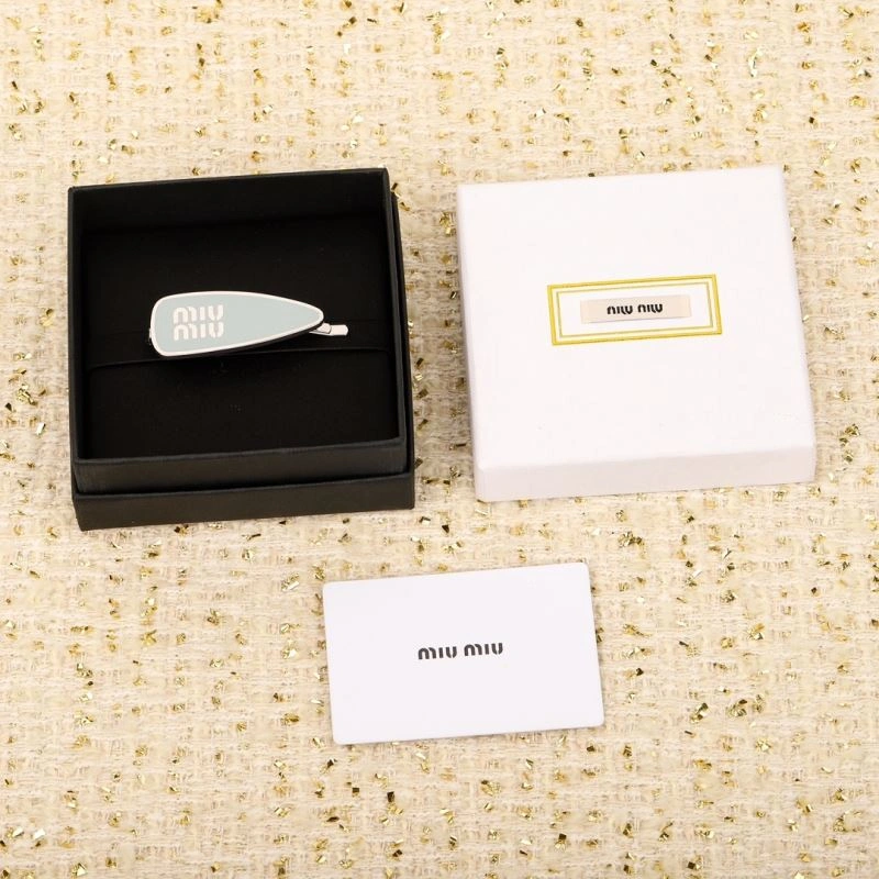 Miu Miu Hairpins Breathable 214155