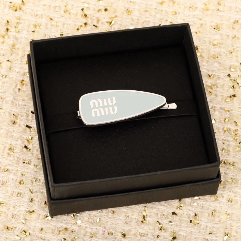 Miu Miu Hairpins Breathable 214155