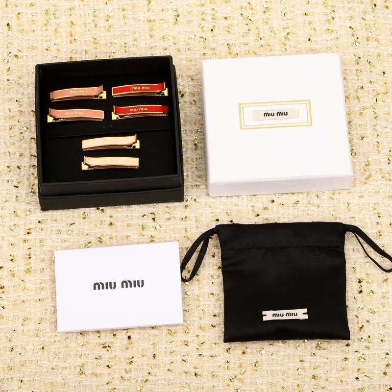 Lightweight Miu Miu Hairpins 212864